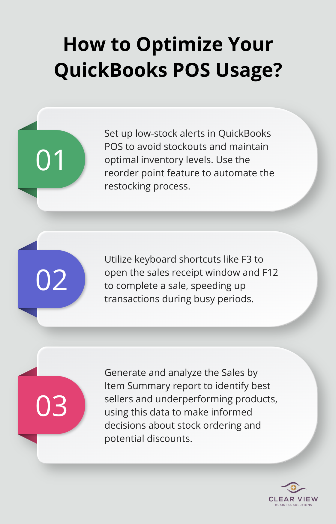 Infographic: How to Optimize Your QuickBooks POS Usage?