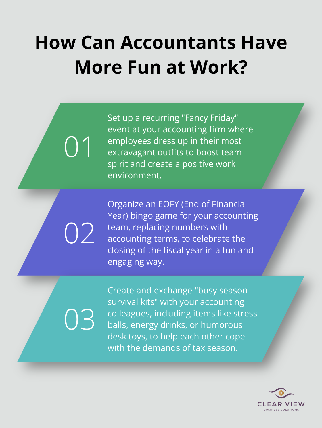 Infographic: How Can Accountants Have More Fun at Work?